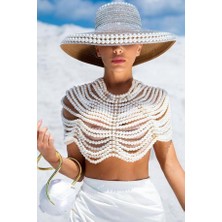 BMD Harrison Crop - Beyaz