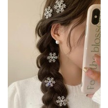 Erdesign Kadın Toka Kar Tanesi Taşlı Toka Taşlı Toka