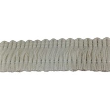 Nuvigo Pamuk Püskül Şerit En 3 cm Krem 1 Metre