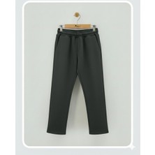 Rapapa Erkek Çocuk Termal Kumaş Eşofman Altı – Koyu ANTRASIT-7990