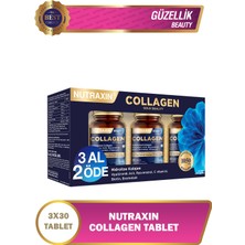 Nutraxin Beauty Gold Collagen 30 Tablet 3 Al 2 Öde