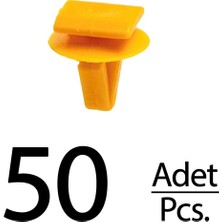 Alpha Auto Part Chevrolet Daewoo Için Panjur Klips - 50 Adet