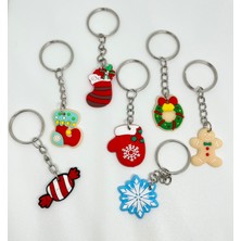 Mihi Hediyelik Yılbaşı Temalı Slikon Anahtarlık