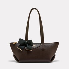 Black Ribbon Kadın Kahve Omuz Çantası - Lily Tote Bag