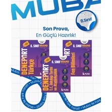 Muba Yayınları 8. Sınıf Türkçe - Fen Bilimleri ve İnkılap Tarihi Deneport Set
