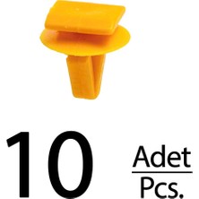 Alpha Auto Part Chevrolet Daewoo Için Panjur Klips - 10 Adet