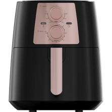 Özbience Pembe 5,5 Lt Hızlı Kızartıcı, Şık ve Pratik Kullanım