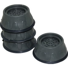 Judge 4 Parça Küçük Gri̇ Çamaşir Maki̇ne Ti̇treşi̇m Önleyi̇ci̇ Ayak (5422)