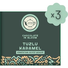 Ginger İstanbul Tuzlu Karamel Tablet Çikolata Seti 3 Adet x 40 gr