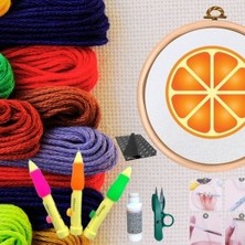 Nuvigo Punch Seti Nakış Seti Kasnaklı Kendin Yap Seti Seri 48