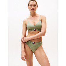 Tommy Hilfiger Kadın Yeşil Destekli Sütyen