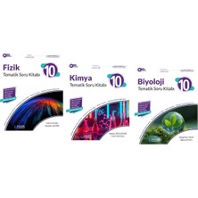 Palme Yayıncılık Palme Yayınevi 10.sınıf Joker Fizik - Kimya - Biyoloji Tematik Soru Bankası