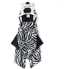 Reyo  Ev Tekstil Ürünleri Zebra Figürlü Havlu Panço