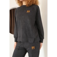 Yıkamalı Modal Pantolonlu Takım