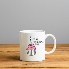 Finka Dekor Iyi Ki Doğmuşsun Baskılı-Hediyelik Seramik Kupa Bardak