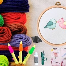 Nuvigo Punch Seti Nakış Seti Kasnaklı Kendin Yap Seti Seri 29