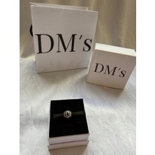DMs Silver Star&moon ve Güneş Kafes Gümüş Charm'ı