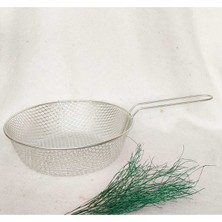 Özbience Dayanıklı 24,5 cm Kızartma Teli, Wok Tava Uyumlu, Kullanışlı ve Pratik