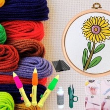 Nuvigo Punch Seti Nakış Seti Kasnaklı Kendin Yap Seti Seri 36