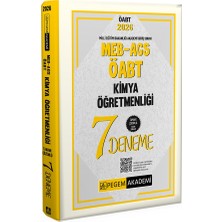 Pegem Akademi Yayıncılık 2026 MEB AGS ÖABT Kimya Öğretmenliği Tamamı Çözümlü 7 Deneme