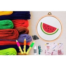 Nuvigo Punch Seti Nakış Seti Kasnaklı Kendin Yap Seti Seri 6