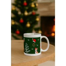 Yılbaşı Temalı Baskılı Kupa Bardak