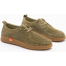 2485 Haki Nubuk Günlük Ayakkabı