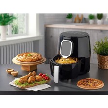Özbience Dijital Ayarlı Xxl Hava Fritözü, 5,2 Lt Yağsız Pişirme Cihazı