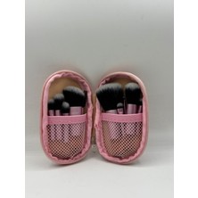 Mykozmetik 10 Lu Pembe Makyaj Fırça Seti