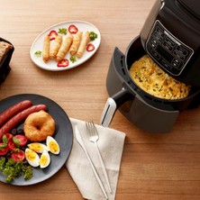 Özbience Smart Sensorlü Çok Fonksiyonlu 4l Airfry Fırın ve Izgara Seti