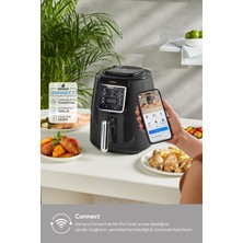 Özbience Uzaktan Kontrollü Airfryer, Gri, Çok Fonksiyonlu, Sağlıklı Pişirme