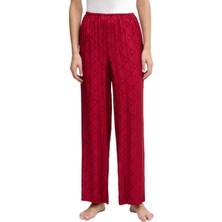 Calvin Klein Kadın Kırmızı Aop Desenli Pijama Altı LV00QS7536