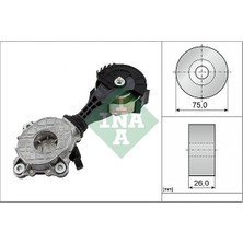 Ina 534042610 V Kayıs Gergı Kutugu P207-P308-P3008-P508-P5008-PARTNER-BERLINGO-C3-C4-C5-DS3-DS4-DS5 1.6 Thp Vtı Bmw F20 F30 Mını R55 R56 R57 R60 Sensorsuz 1204.56-11287598833