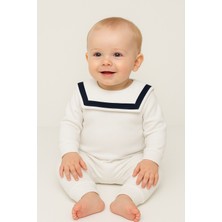 Mbk Garden Denizci Yaka Bebek Polar Tulum