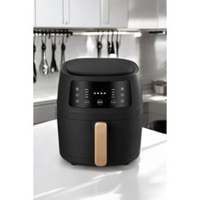 Özbience 8 Lt Geniş Kapasiteli Akıllı Fritöz, Sağlıklı ve Pratik Pişirme Cihazı