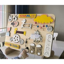 Özbience Eğitici Ahşap Meşgul Tahta, Küçük Çocuklar Için Eğlenceli Oyunlar