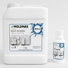 Epoksimax Rtv-2 Kalıp Silikonu 10 Shore Premıum Ekstra Parlak 2 kg
