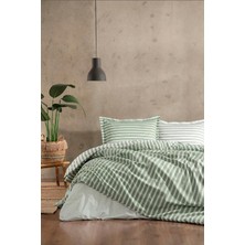 Mg Özdilek Çift Kişilik Ranforce Nev Takımı Trioline Yeşil