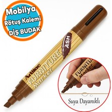 Nzb Mobilya Rötuş Kalemi Dış Budak Renk  Ahşap Masa Sehpa Dolap Kalem Parke Çizik Giderici Çatlak Kapatır