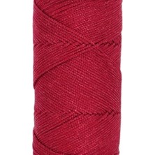 Nuvigo Makrome Ipi 3mm Polyester Kırmızı