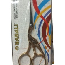 Nuvigo Nakış Makası Kuğulu Dekoratif Makas Altın YBL-044 Model 10