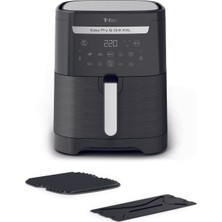 Özbience Geniş Kapasiteli Siyah Fritöz Airfryer, Kızartma ve Izgara Özellikli