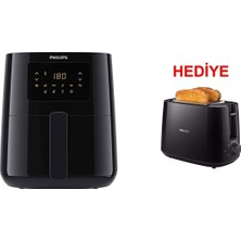 Özbience Yağsız Airfryer L, Sıcak Hava Fritözü ve Ekmek Kızartma Makinesi Hediyesi