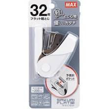 MAX Hd 10FL3K Sakurı Flat Zımba Mak No:10 Beyaz