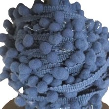 Nuvigo Sıralı Ponpon 1 Metre Lacivert