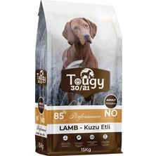 Tougy Kuzu Etli Performans Köpek Maması 15KG (30 Protein 21 Yağ)
