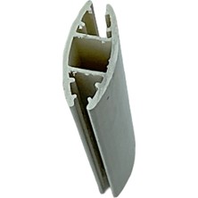 MorPerde Stor Perde Plastik Krem Etek Çıtası