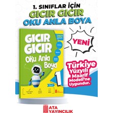 Ata Yayıncılık 1. Sınıf Gıcır Gıcır Oku Anla Boya
