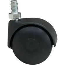 Emes Civatalı Mobilya Koltuk Tekeri Dönerli Çap 50MM 5 Adet