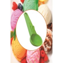 My TechCat Mytechcat® Pratik Mandallı Plastik Dondurma Servis Sunum Kepçesi Kaşığı